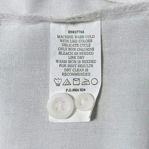 Cubavera Short Sleeve  button down shirt. Men's L - Picture 4 of 8